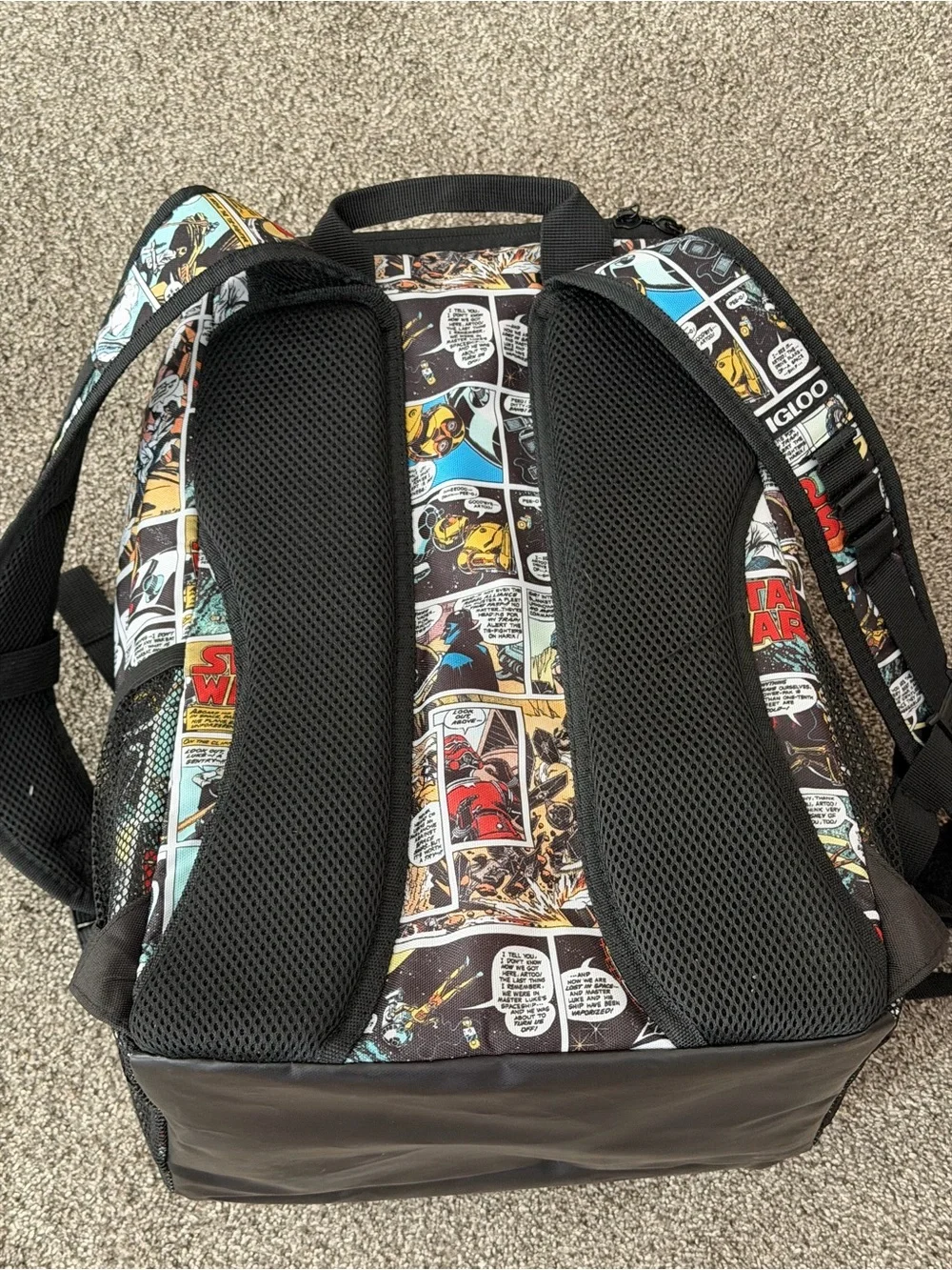 Igloo Star Wars Comic Cooler Backpack - Black Multi